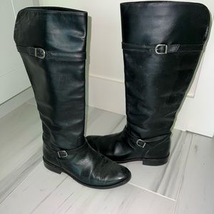 FRYE all leather knee high equestrian style boots-DISCOUNTED!